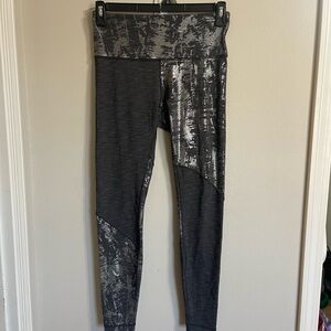 lululemon athletica Gray Patterned Leggings